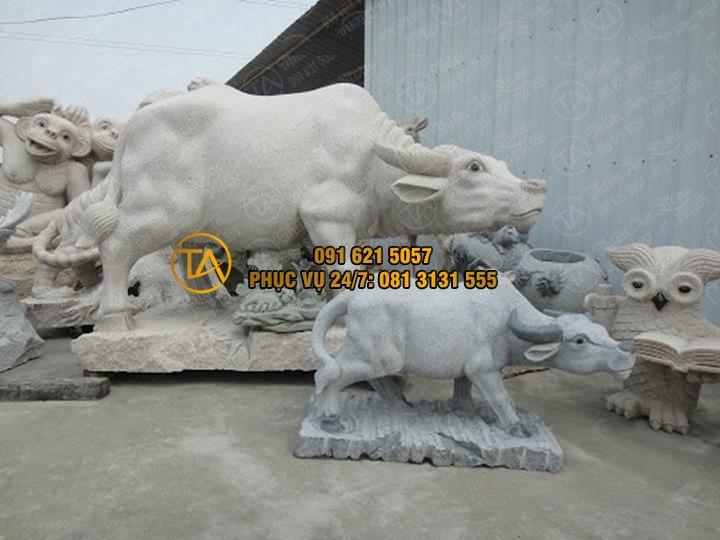 Tượng Trâu Bằng đá; Tượng Trâu đá; Tượng Con Trâu