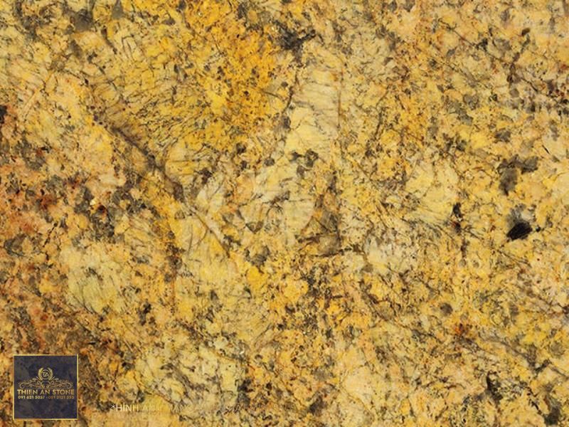 Đá granite kim sa vàng - Vật liệu hoàn hảo cho không gian nội thất của bạn