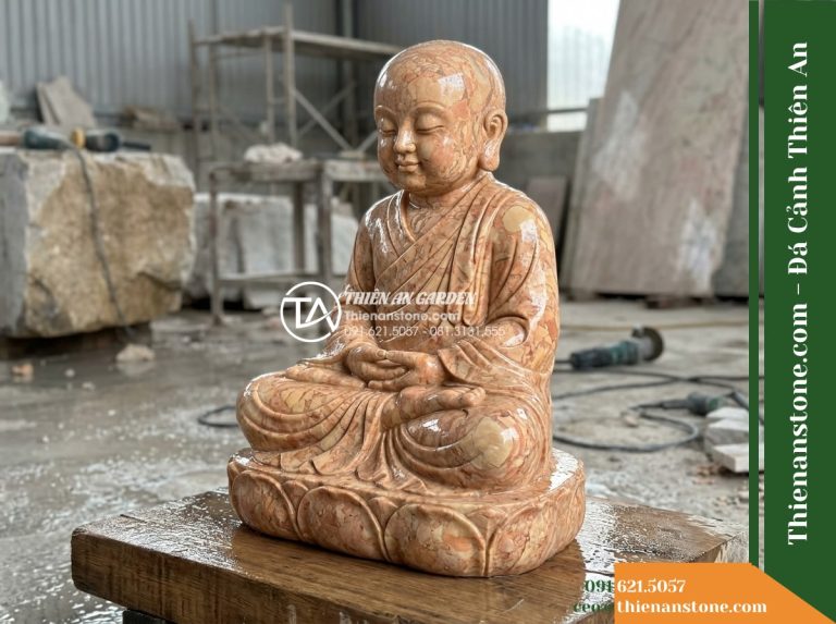 Bộ Tượng Hoa Nghiêm Tam Thánh Bằng Đá