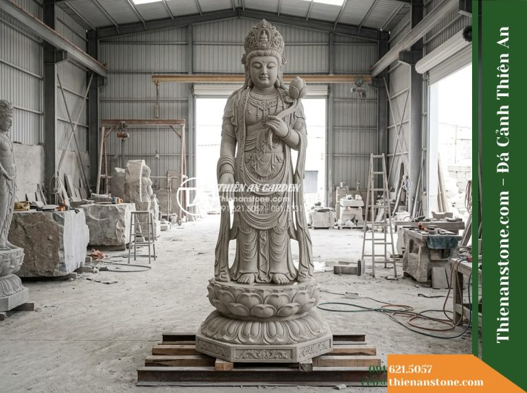 Tượng Đại Thế Chi Bồ Tát Bằng Đá
