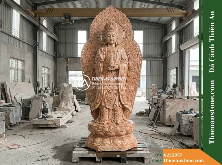 Tượng Phật Quan Âm Bằng Đá