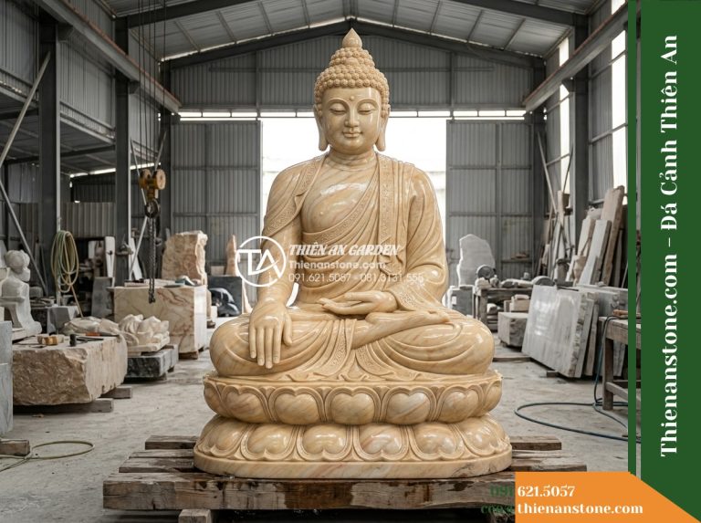 Tượng Phật Thích Ca Bằng Đá