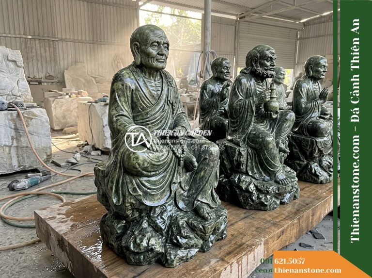 Tượng Phổ Hiền Bồ Tát Bằng Đá