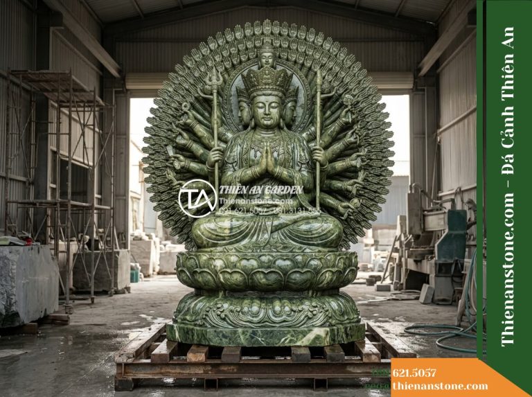 Tượng Thiên Thủ Thiên Nhãn Bằng Đá