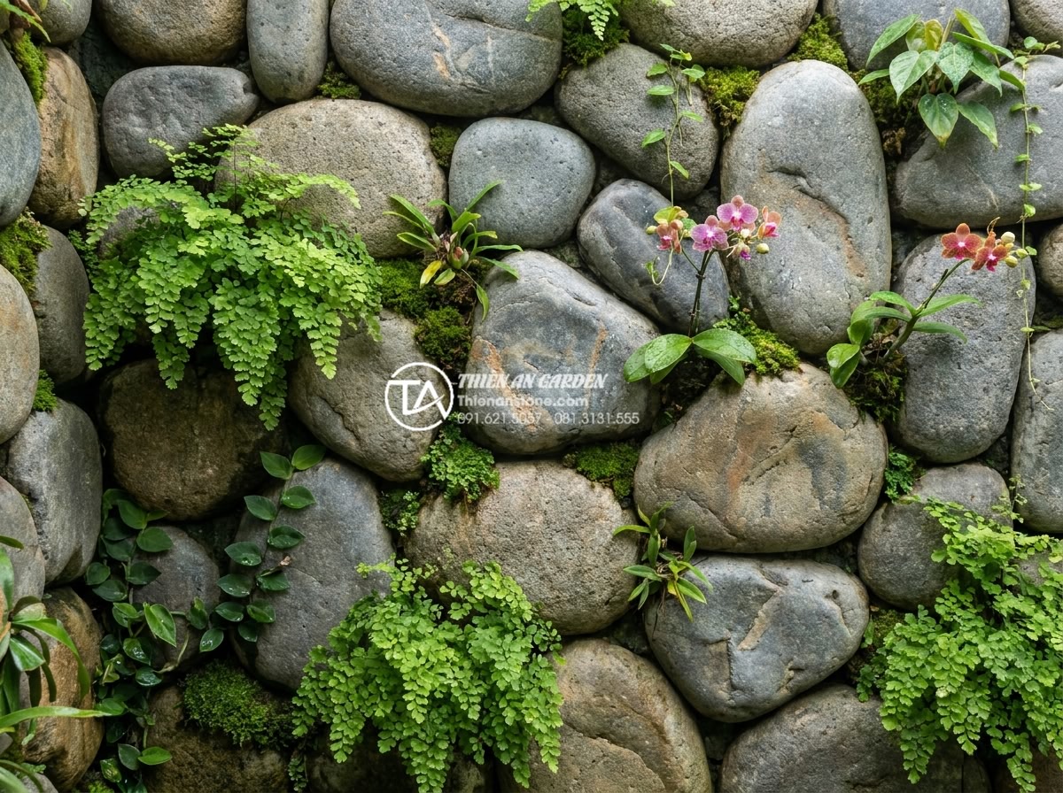 Tiểu Cảnh Vách Tường - Hình 24 Tiểu Cảnh Vách Tường - Detailed photography of various plants suitable for wall gardens - ferns, moss,
