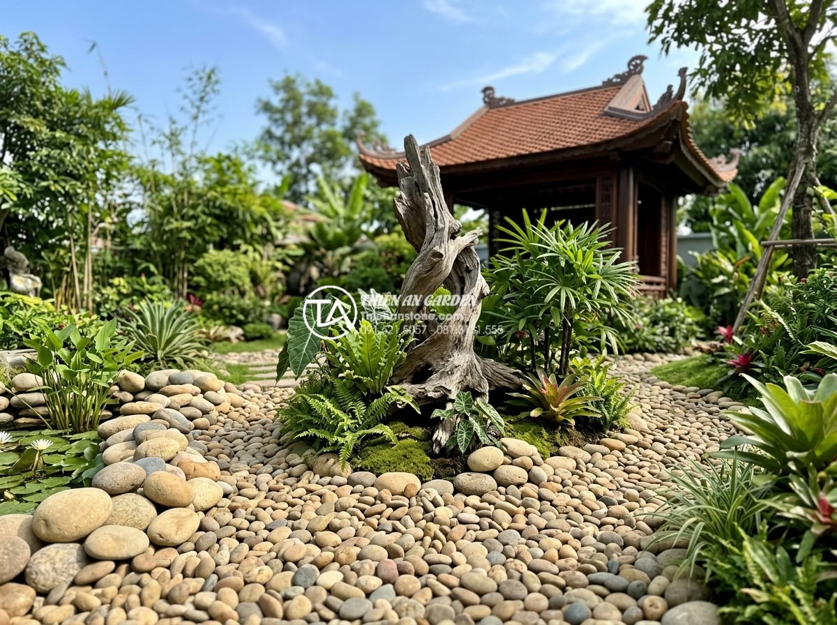 5 Sai lầm nghiêm trọng khi tự làm tiểu cảnh gỗ lũa sân vườn - Hình 4 5 Sai lầm nghiêm trọng khi tự làm tiểu cảnh gỗ lũa sân vườn - Professional landscape photo of perfectly proportioned driftwood in a spacious V