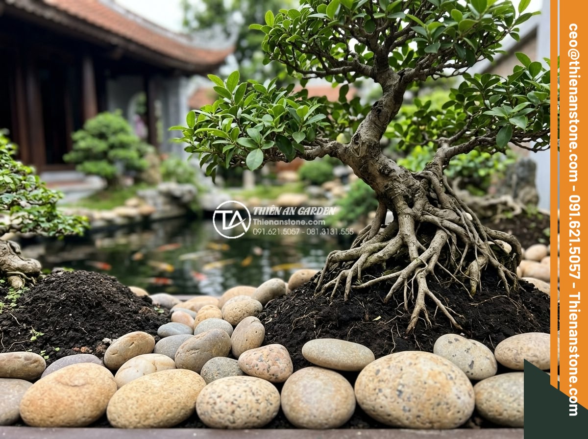 Cách xử lý rễ cây nổi khi làm tiểu cảnh để không gây hại cho cây - Hình 11 Cách xử lý rễ cây nổi khi làm tiểu cảnh để không gây hại cho cây - Stunning final result professional photography of luxurious Vietnamese villa min