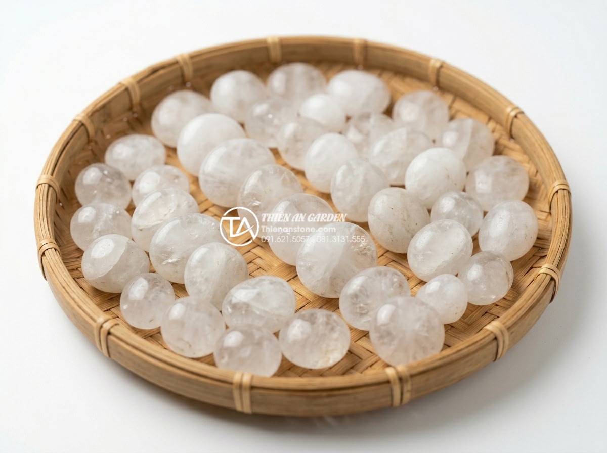 Sỏi Rải Vườn: Cách Lựa Chọn Kích Thước Và Màu Sắc Phù Hợp - Collection of different types of garden pebbles including river stones, granite 