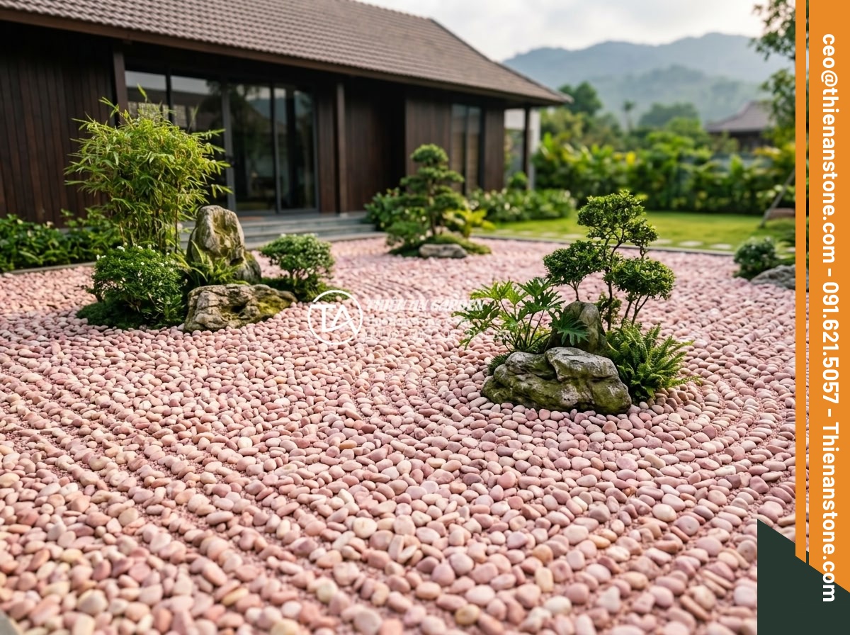 Sỏi Sân Vườn Nhật Bản: Tinh Thần Zen Trong Kiến Trúc Cảnh Quan - Evolution of Japanese gravel garden design from ancient river-sourced pebbles to