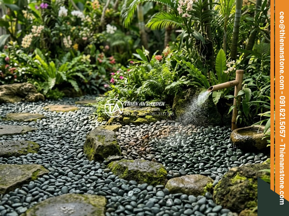 Sỏi Sân Vườn Nhật Bản: Tinh Thần Zen Trong Kiến Trúc Cảnh Quan - Selection guide for Japanese garden gravel adapted to tropical Vietnamese climat