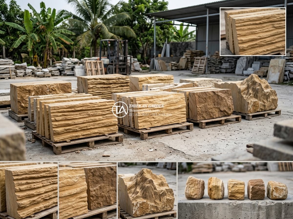 Sự Khác Biệt Giữa Đá Non Bộ Khai Thác Tại Ninh Bình Và Đà Nẵng - Hình 11 Sự Khác Biệt Giữa Đá Non Bộ Khai Thác Tại Ninh Bình Và Đà Nẵng - Professional stone selection guide showing quality check points for natural non-