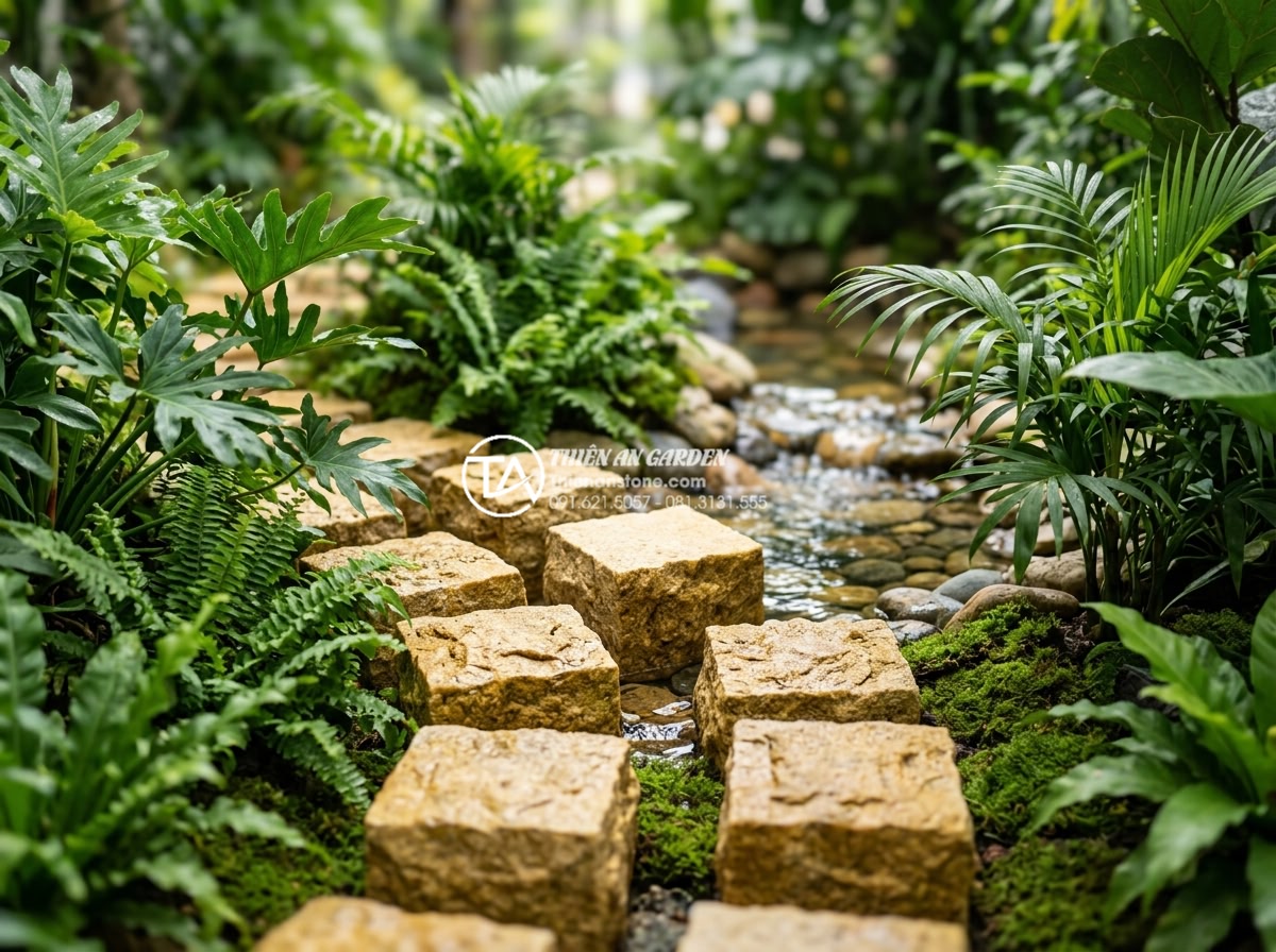 Giá đá cubic phụ thuộc vào yếu tố nào? Bí quyết mua đá chất lượng giá rẻ - Close-up view of natural cubic stones with rough texture and perfect cube shape
