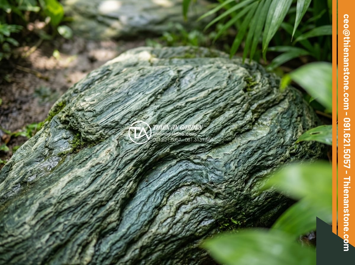 Review 5 loại đá bước dạo bán chạy nhất đầu năm 2026 - Professional close-up of high-quality natural stepping stone surface texture tes
