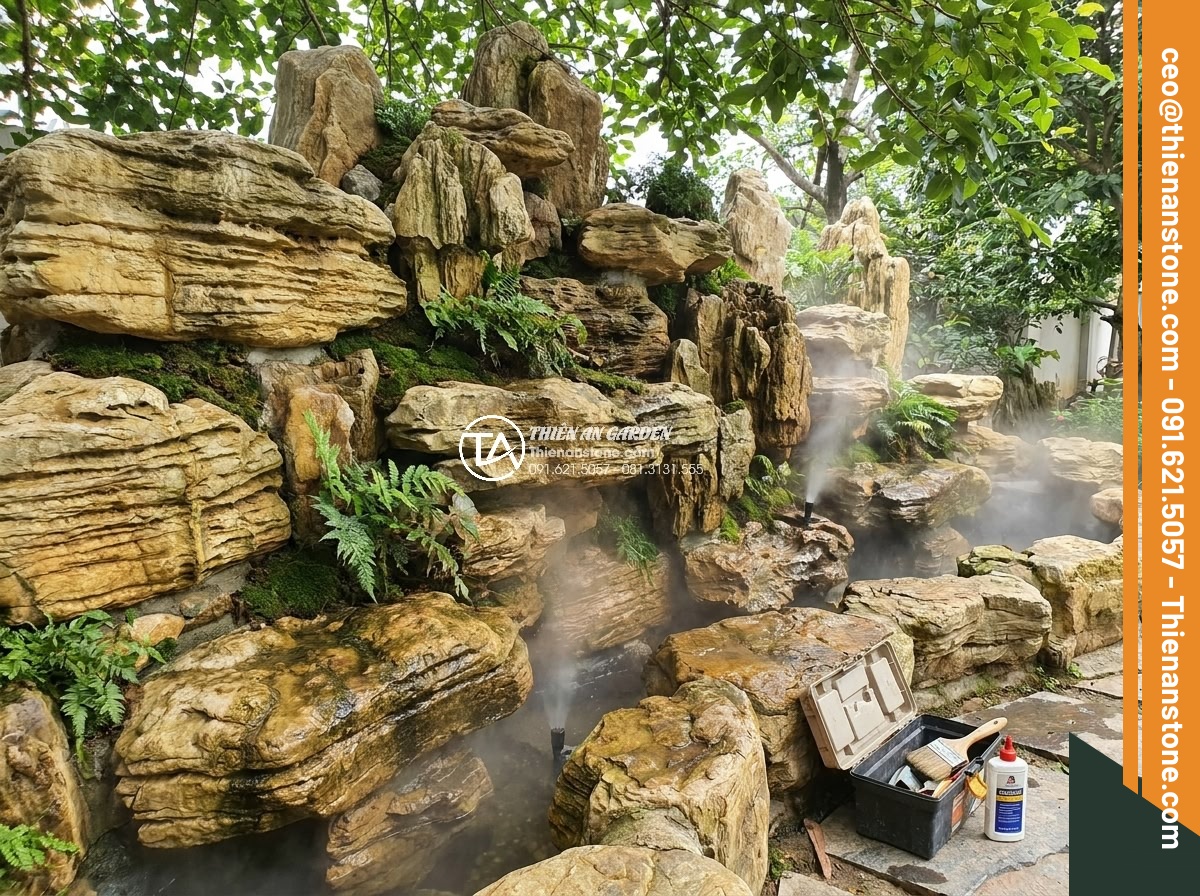 Tạo hệ thống phun sương cho thác nước đá cổ thạch: Hướng dẫn chi tiết - Hình 16 Tạo hệ thống phun sương cho thác nước đá cổ thạch: Hướng dẫn chi tiết - Long-term maintenance tips for fog system in ancient stone rockery waterfall set
