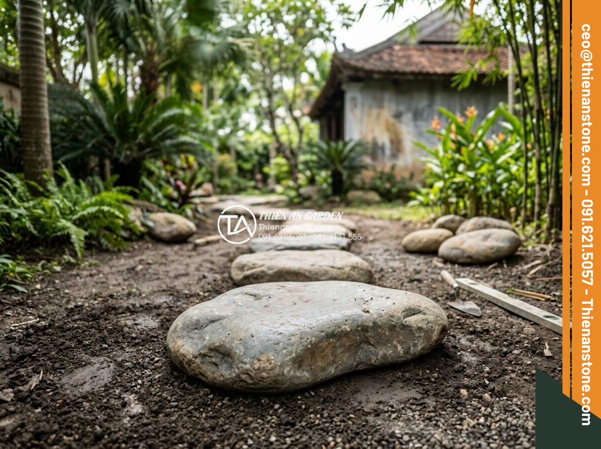 Top 10 lỗi phong thủy khi đặt đá dậm bước làm hao tài tốn của - Expert consultation process for choosing and installing Feng Shui compliant natu