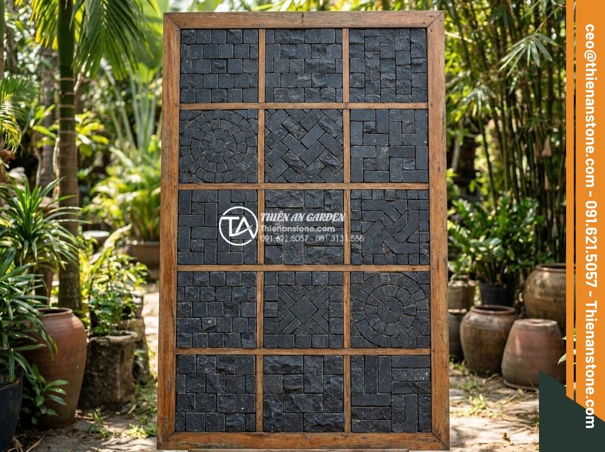 Top 15 mẫu lát đá cubic sân vườn đẹp mắt dẫn đầu xu hướng 2026 - Comprehensive overview collage of all 15 leading cubic stone garden paving desig