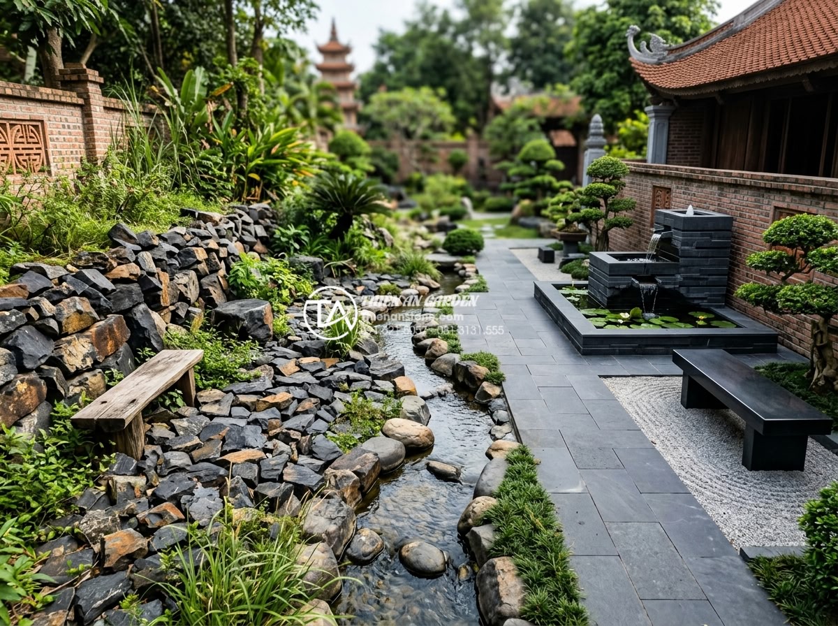 So sánh đá rối đen và đá rối đa sắc Lai Châu: Nên chọn loại nào? - Price comparison chart concept of black versus multi-colored chaotic stones with