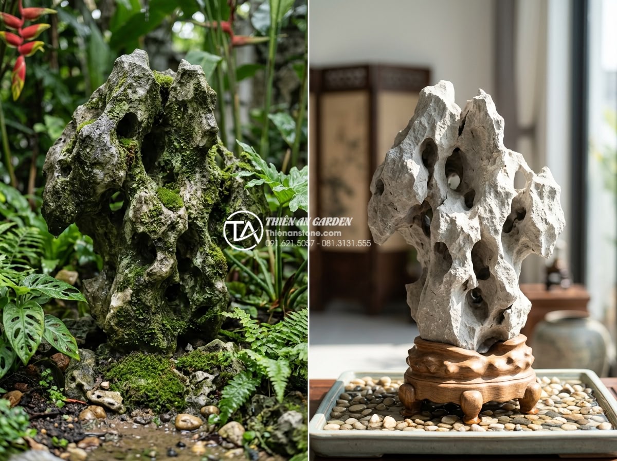 Kỹ thuật dưỡng đá tai mèo sau khi mua về để đá luôn bóng đẹp - Hình 14 Kỹ thuật dưỡng đá tai mèo sau khi mua về để đá luôn bóng đẹp - Cat ear stones in different environmental conditions: humid tropical garden vs d