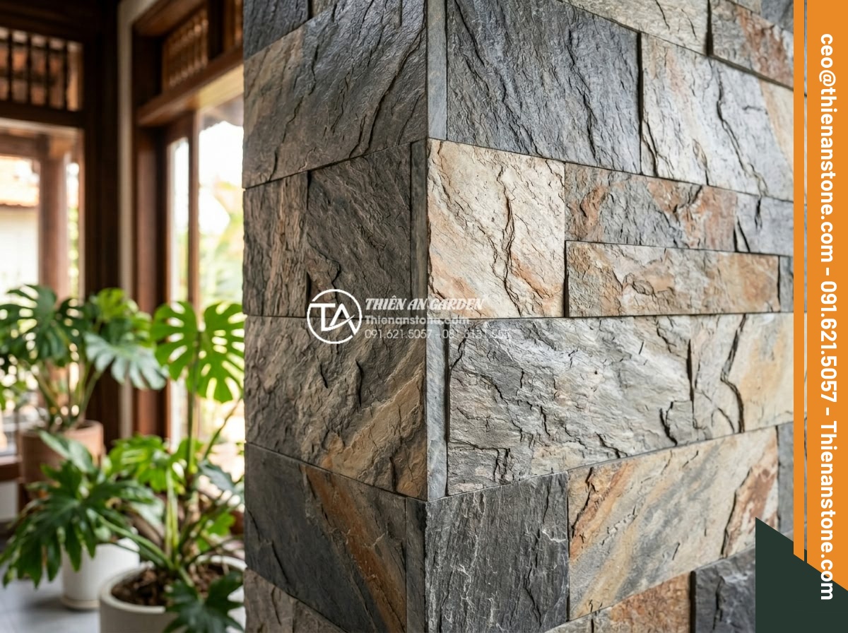 Kỹ thuật mài cạnh và ghép đá bếp không đường nối cho biệt thự cao cấp - Long-term care demonstration of natural stone surface after professional edge po
