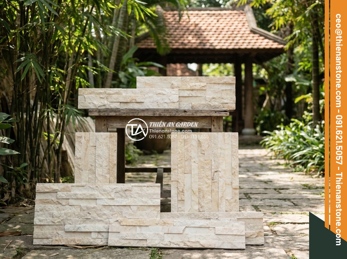 Tại sao nên dùng đá ghép vân gỗ thay cho gỗ tự nhiên khi ốp lát ngoài trời? - Premium selection of wood grain stone tiles in different sizes and finishes suit