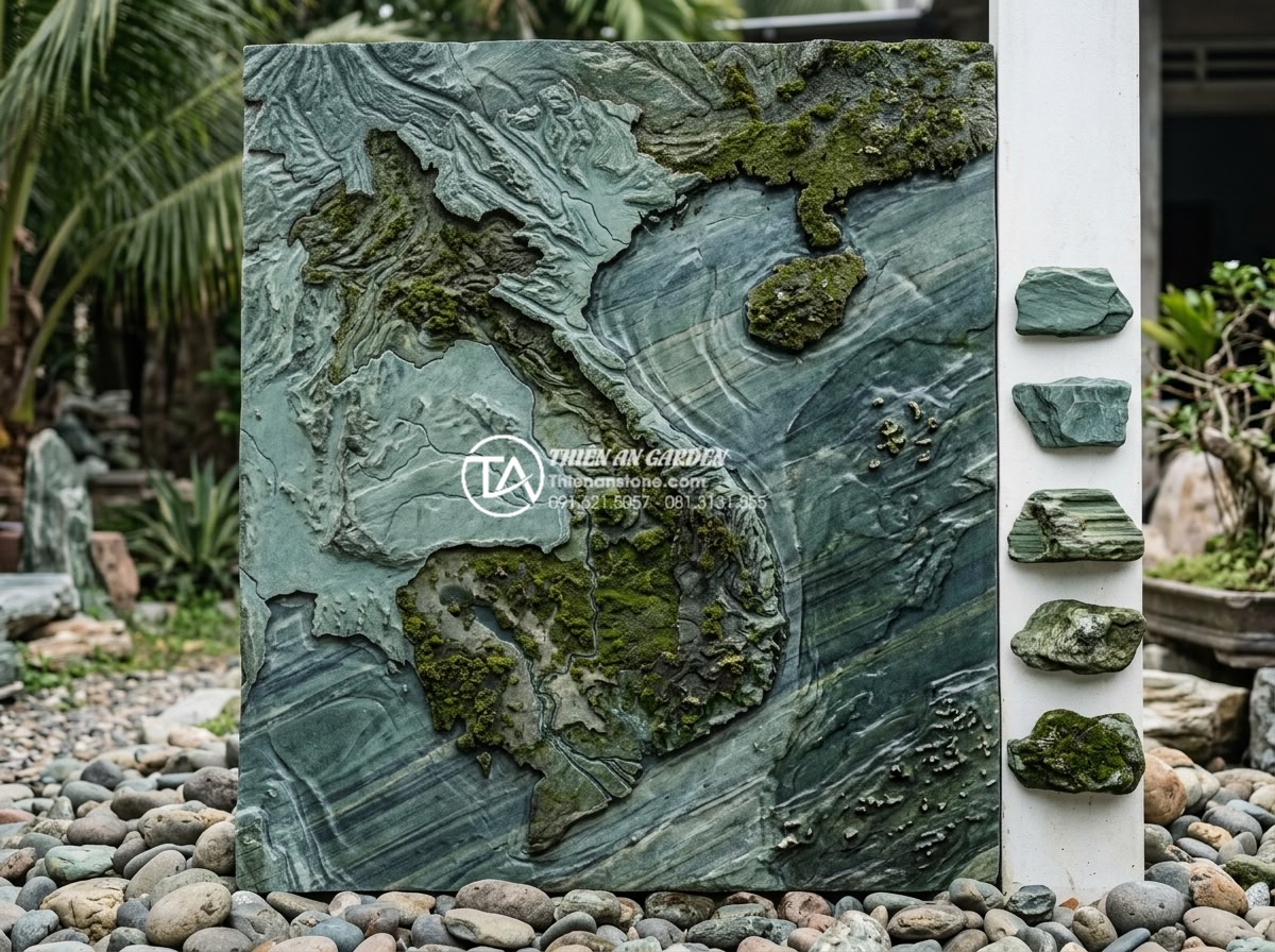 Tác động của thời tiết Việt Nam đến độ bền của đá xanh Nhật Bản - Map of Vietnam climate zones showing tropical monsoon patterns, high humidity ar
