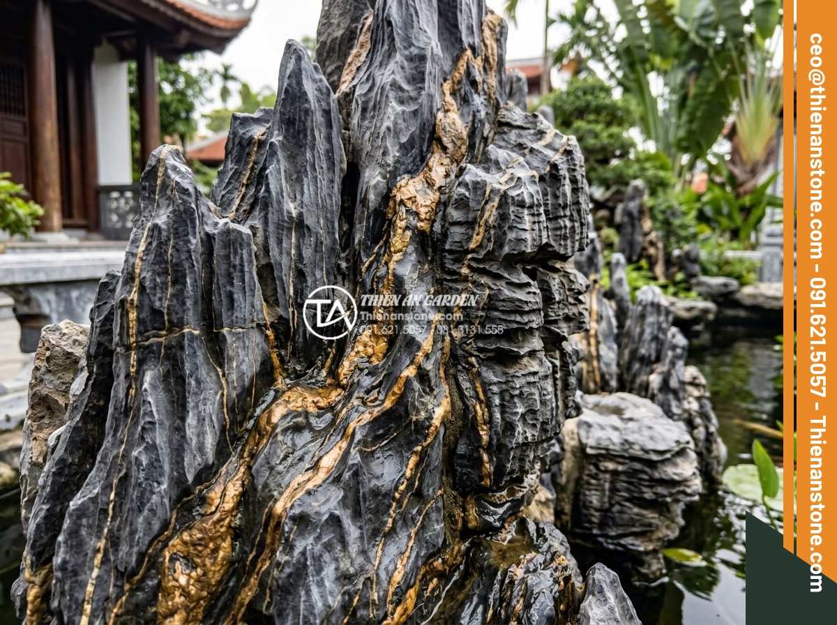 Top 10 mẫu hòn non bộ đá trầm tích đẹp nhất cho biệt thự - Expert guidance on choosing high-quality sedimentary stone for elegant villa roc