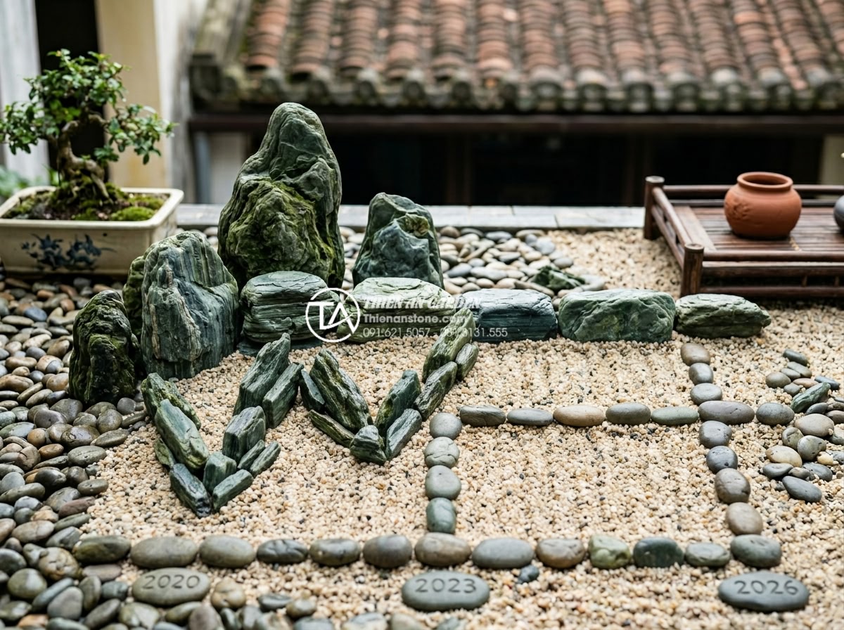 Tương lai của thị trường đá cảnh: Tại sao đá xanh Nhật Bản luôn giữ giá? - Global economic chart visualization showing Japanese green stone price stability