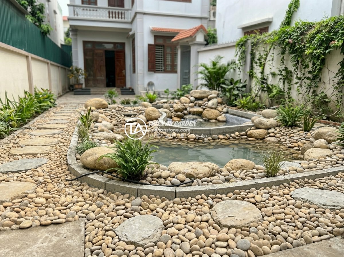 15 Ý tưởng tiểu cảnh sân sau mini cho không gian nhỏ hẹp dưới 10m2 - Hình 8 15 Ý tưởng tiểu cảnh sân sau mini cho không gian nhỏ hẹp dưới 10m2 - Step-by-step professional construction photography series of a small backyard st