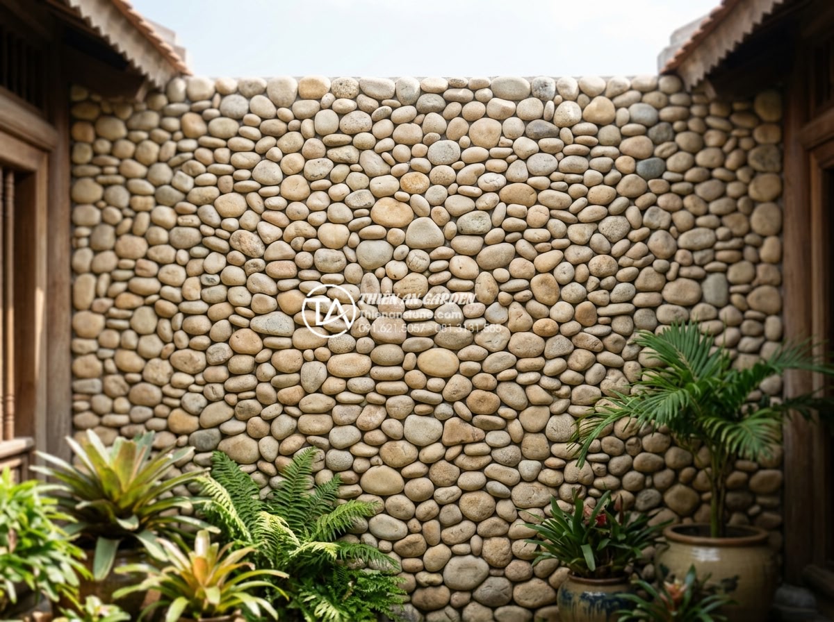 Top 5 loại đá tự nhiên ốp tường giếng trời bền đẹp và sang trọng nhất - Classic white marble natural stone wall in sky well atrium with elegant veining 