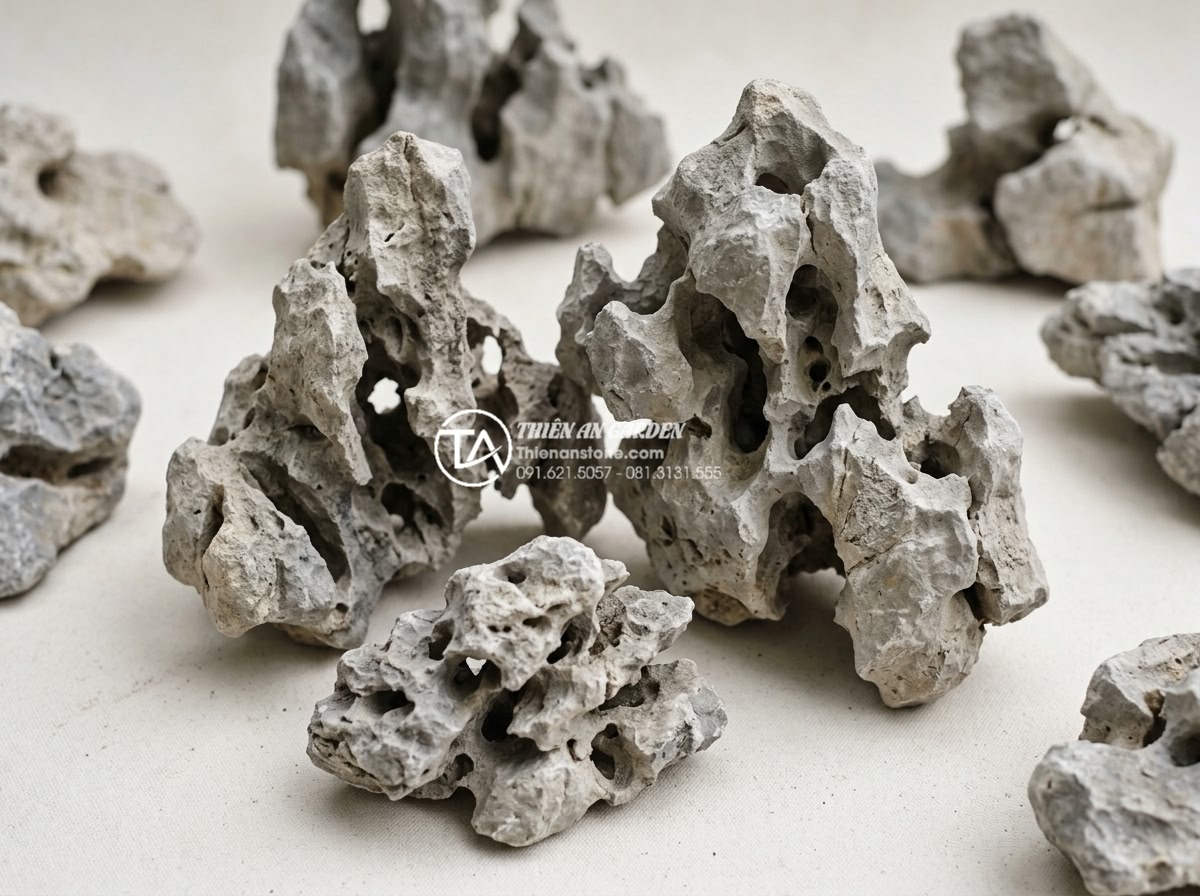Đá cuội là gì? Tại sao đá cuội lại được ưa chuộng trong cảnh quan? - High-resolution macro photography of natural river pebbles in various sizes and 