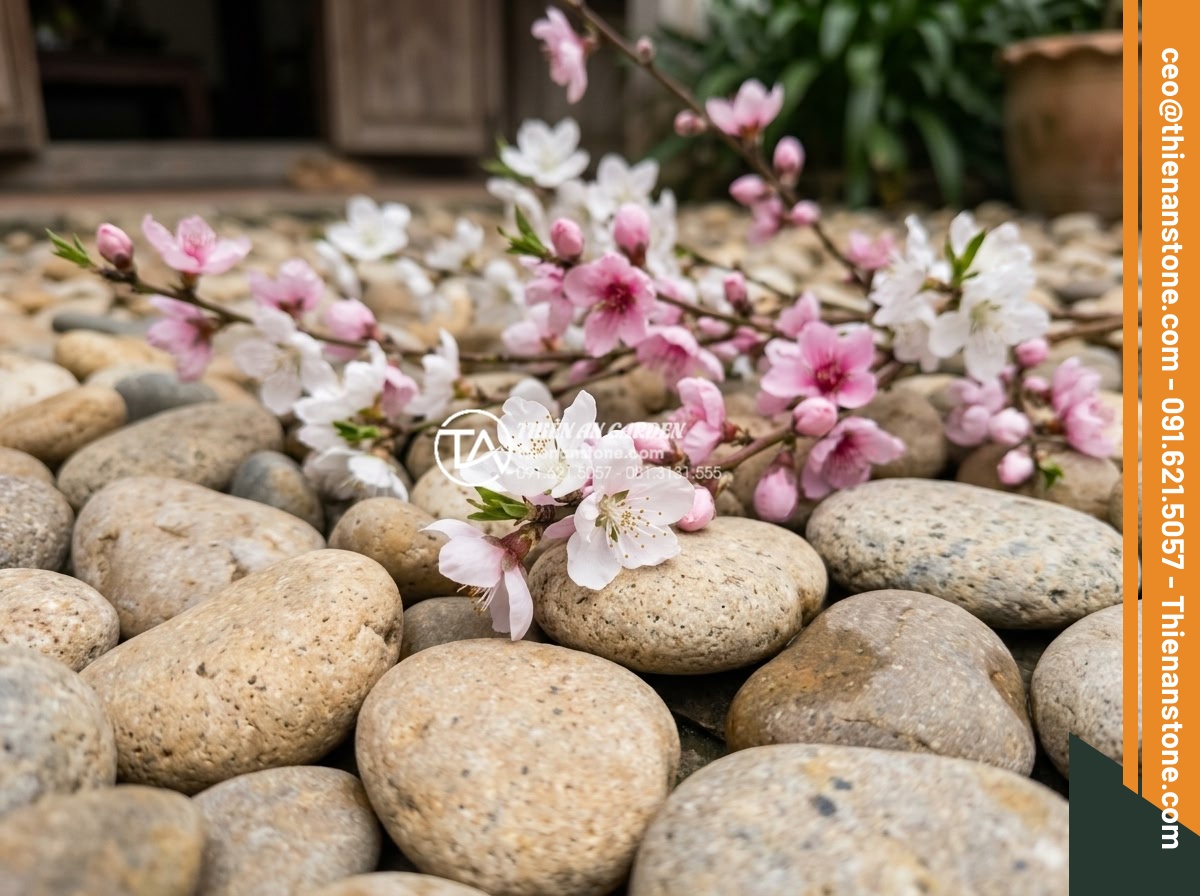 Mẹo phối màu hoa tết với màu sắc đá tự nhiên tạo điểm nhấn ấn tượng - Close-up professional detail shot of polished white marble surface with delicate