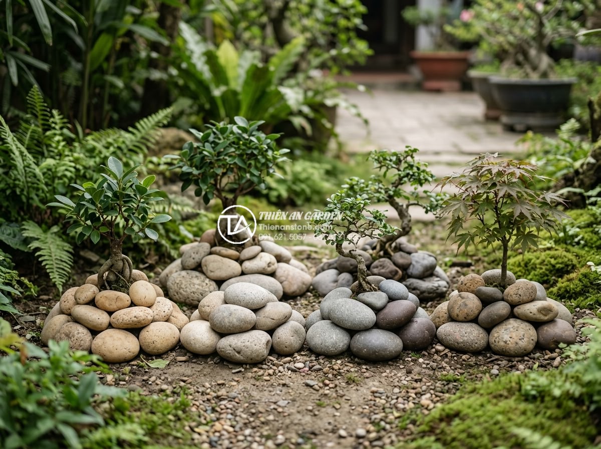 Tại sao tiểu cảnh cây ôm đá ngày càng được giới văn phòng ưa chuộng? - Hình 8 Tại sao tiểu cảnh cây ôm đá ngày càng được giới văn phòng ưa chuộng? - Long-term maintenance demonstration of healthy thriving tree stone scene after y