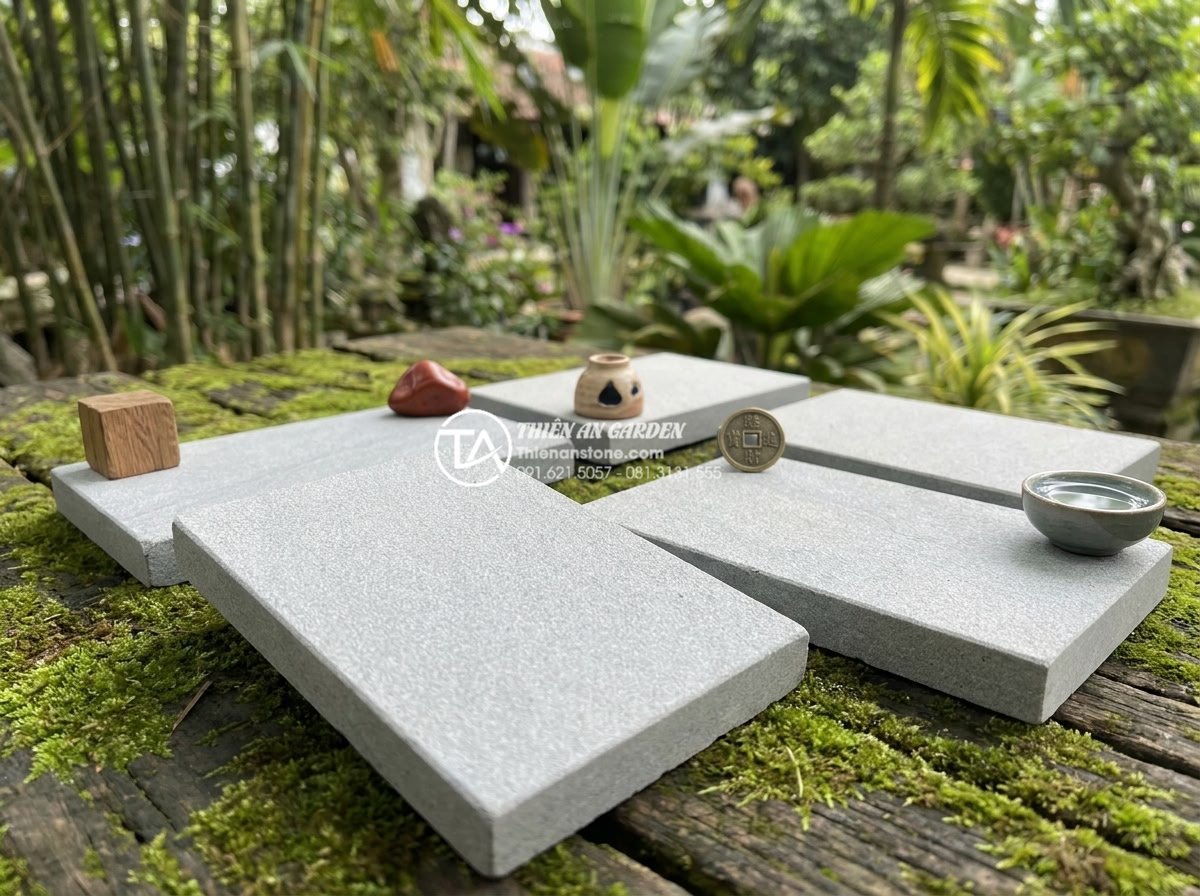 7 Lỗi phong thủy nghiêm trọng khi đặt cầu đá sân vườn gia chủ cần tránh - Hình 5 7 Lỗi phong thủy nghiêm trọng khi đặt cầu đá sân vườn gia chủ cần tránh - Close-up detailed shot of various natural stone samples in different colors and