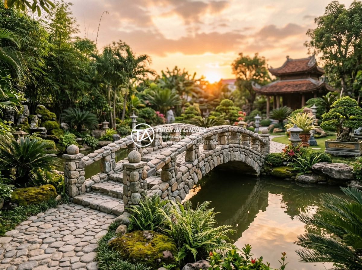 Giải đáp: Thời gian thi công một mẫu cầu đá chạm khắc mất bao lâu? - Hình 11 Giải đáp: Thời gian thi công một mẫu cầu đá chạm khắc mất bao lâu? - Warm professional closing image of happy client shaking hands with Đá Cảnh Thiên
