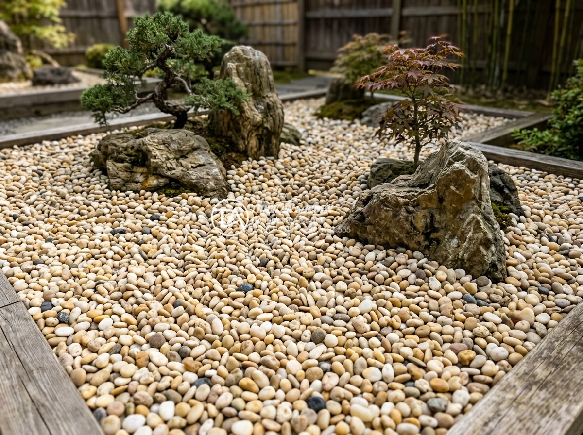 Sỏi biển nhiều màu 3-5cm