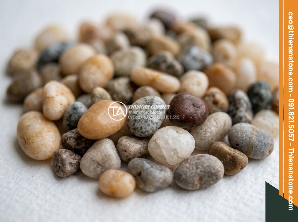 Sỏi biển nhiều màu 3-5mm