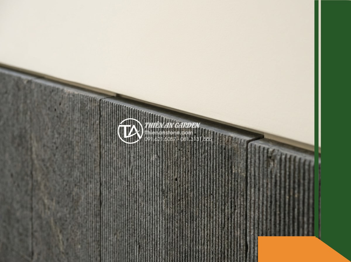 Đá răng lược bazan Lâm Đồng | Bazan xám sẫm Lâm Đồng | 10×50 cm