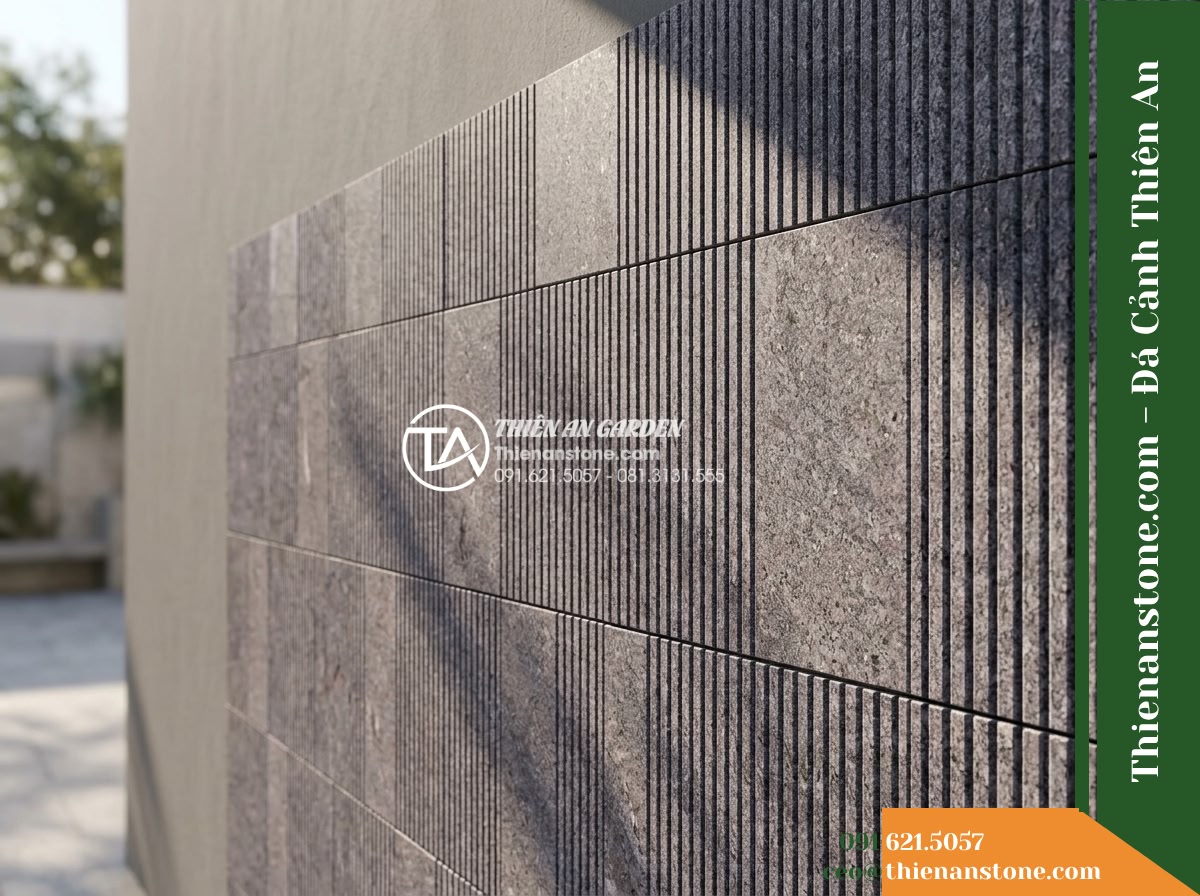 Đá răng lược tím Khánh Hòa | Granite tím Khánh Hòa | 10×50 cm